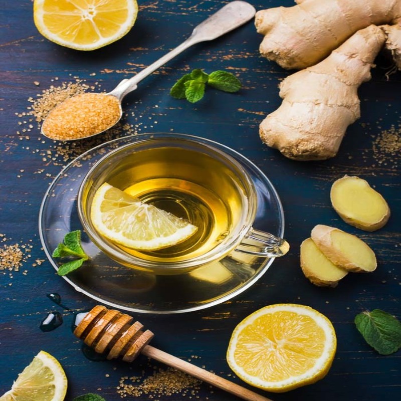 Lemon Ginger Green Tea